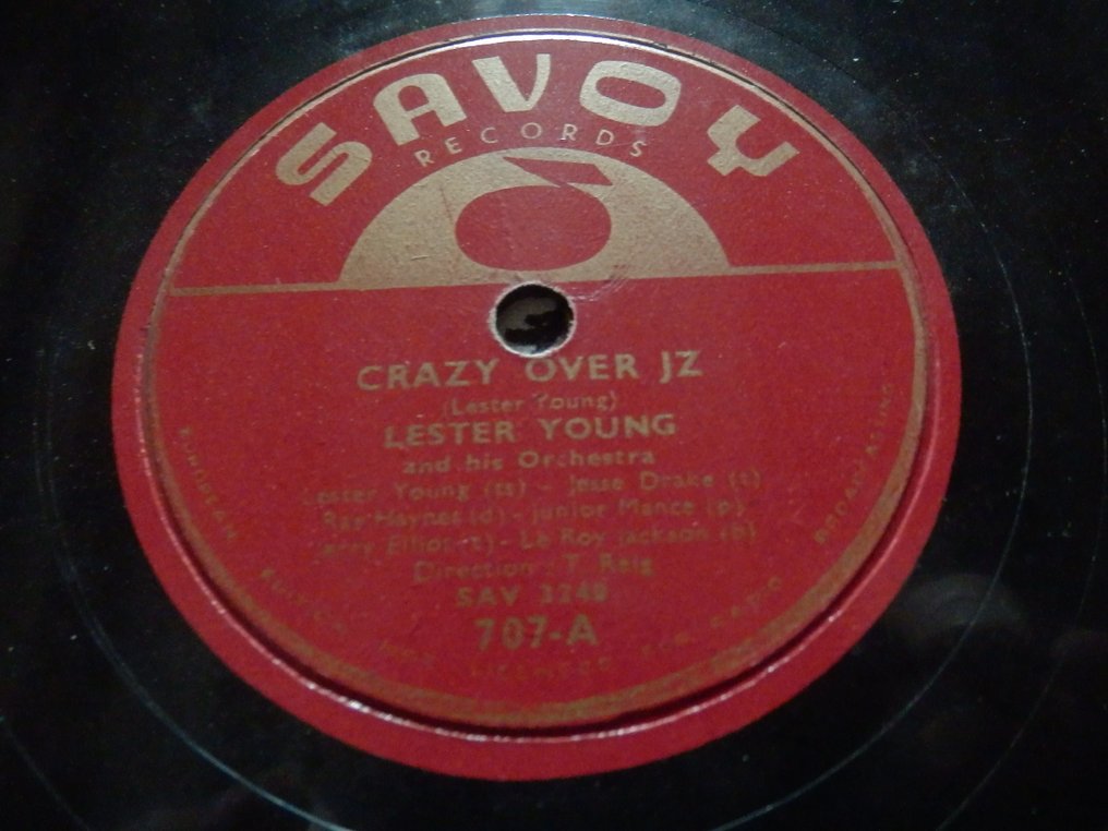 Various Artists/Bands in Jazz - 多位艺术家 - 12 x Shellac records 78 RPM in special folder feat. Miles Davis, Lester Young,  Count Basie, etc - 多个标题 - 虫胶唱片 - 1942 #1.0