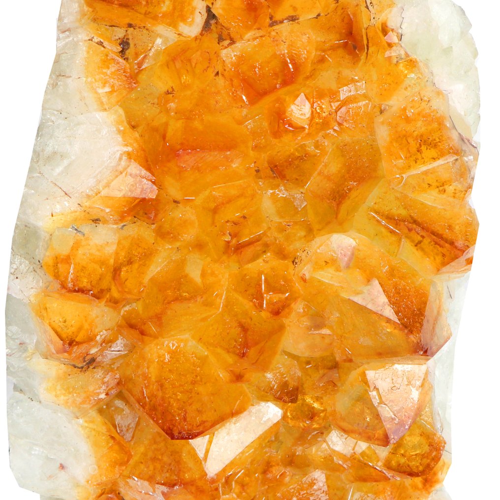 Vivid Citrine Geode - 28x17x13 cm- 7.4 kg #4.3