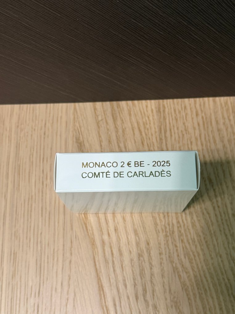 Monaco. Year Set (BU) / 2 Euro 2025 (3 items) Proof + BU #3.2