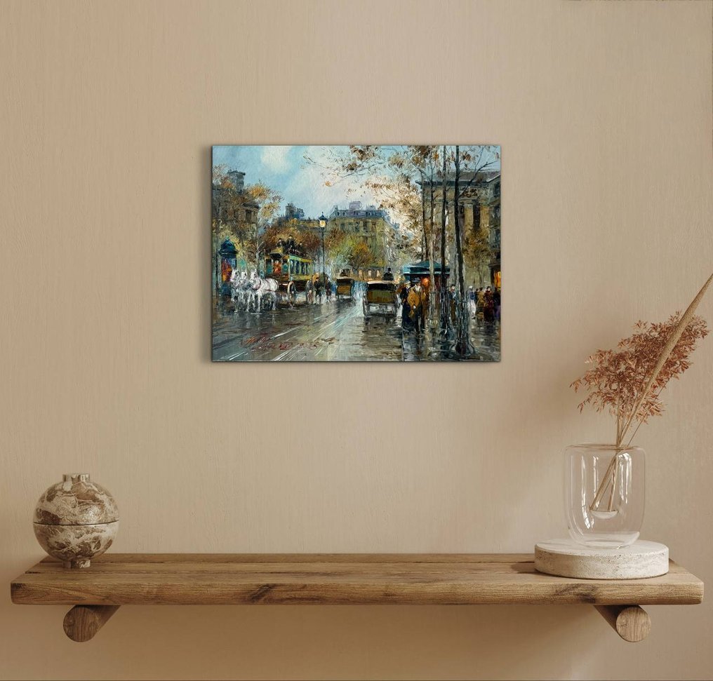 Knysh Tanya (1965) after Eduard Cortes - Fall  in Paris #4.3