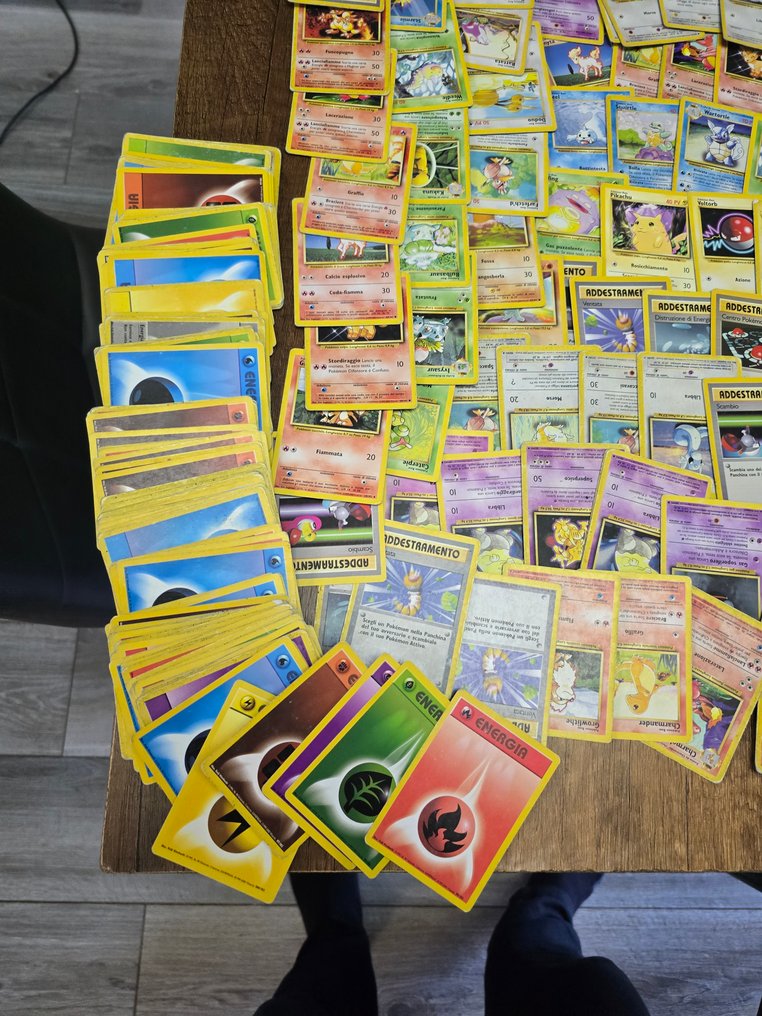 Pokémon - 280 Bulk cards - Pikachu, Charmander - WOTC - Base set #1.0