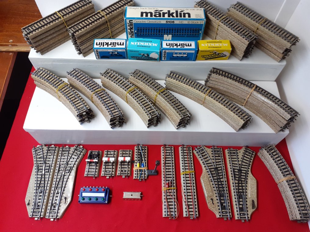 Märklin H0 - 5100/5200 serie, met toebehoren - 模型火車軌道 (107) #4.3