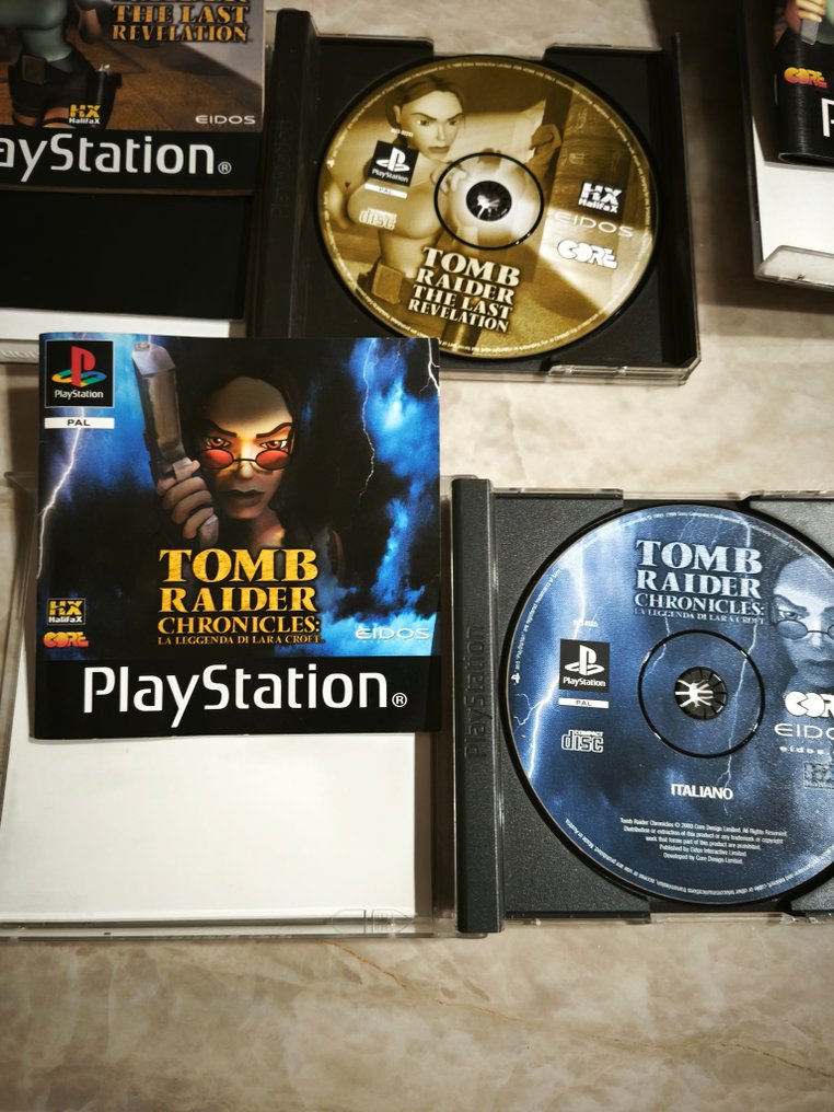 Sony - Playstation 1 (PS1) - Tomb Raider (lot of 5) - Video game - In original box #4.3