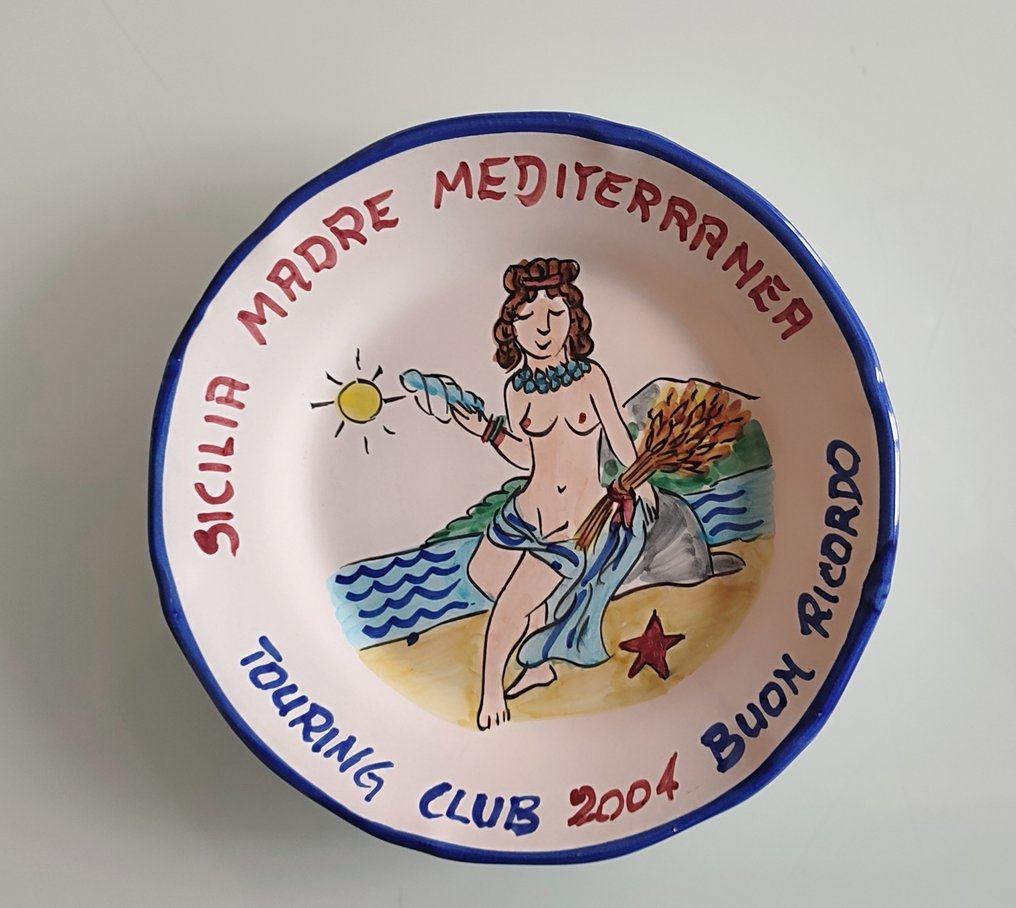 Solimene Vietri - Πιάτο (4) - Κεραμικό - Καλή Μνήμη, Περιφέρειες #3.2