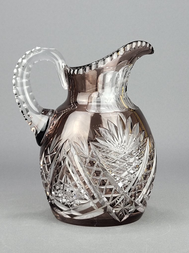 Φιάλη οίνου - Βενετία - Κρύσταλλο - Κανάτα από κομμένο κρύσταλλο #4.3