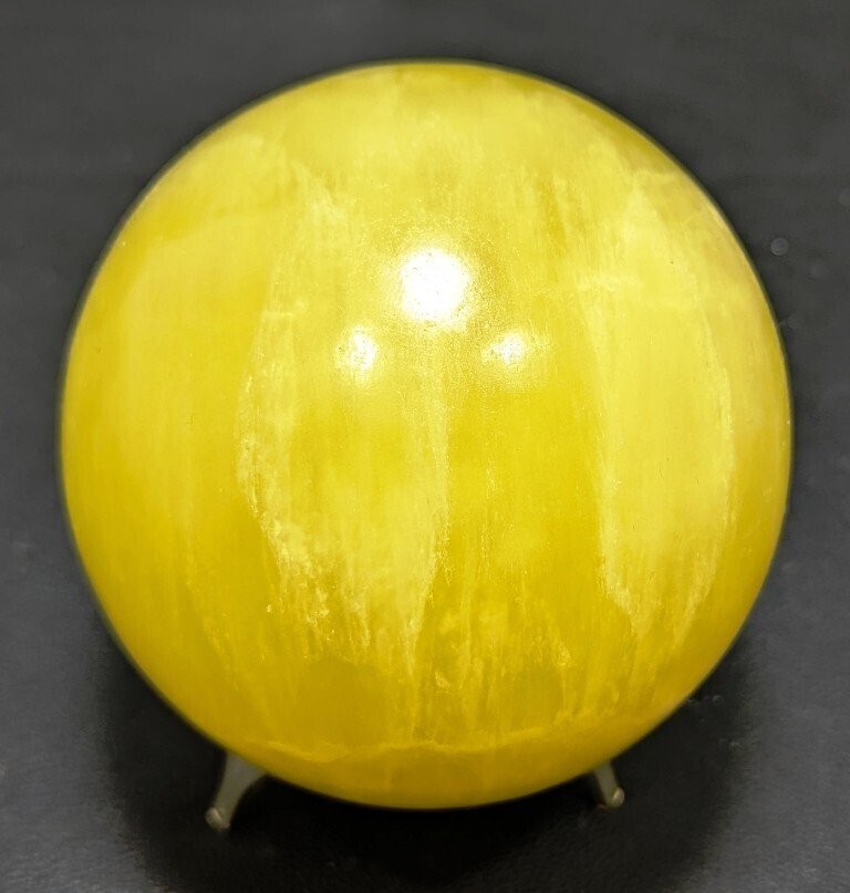 Super Unique Natural Calcite Healing Sphere - Altezza: 100 mm - Larghezza: 100 mm- 1357 g - (1) #4.3