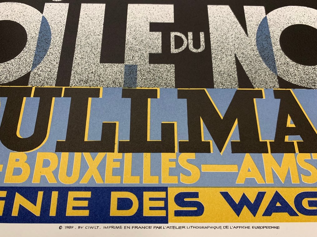 A.M. Cassandre - Étoile du Nord - Pullman - 1980‹erne #3.2