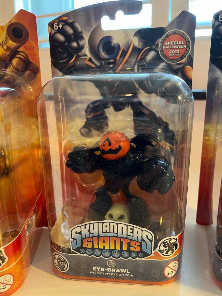 Video game figure Skylanders Giants Halloween edition 2013 Eye-Brawl; Thumpback; Bouncer; Eye-Brawl; Crusher; Swarm; - 2010-2020 #3.2
