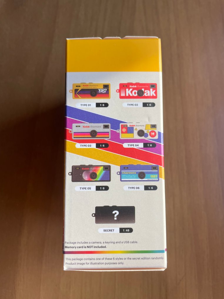 Kodak CHARMERA Keychain Digital Camera Blind Box - New Sealed - 6 Variants + 1 Secret - KODAK 数码相机 #2.1