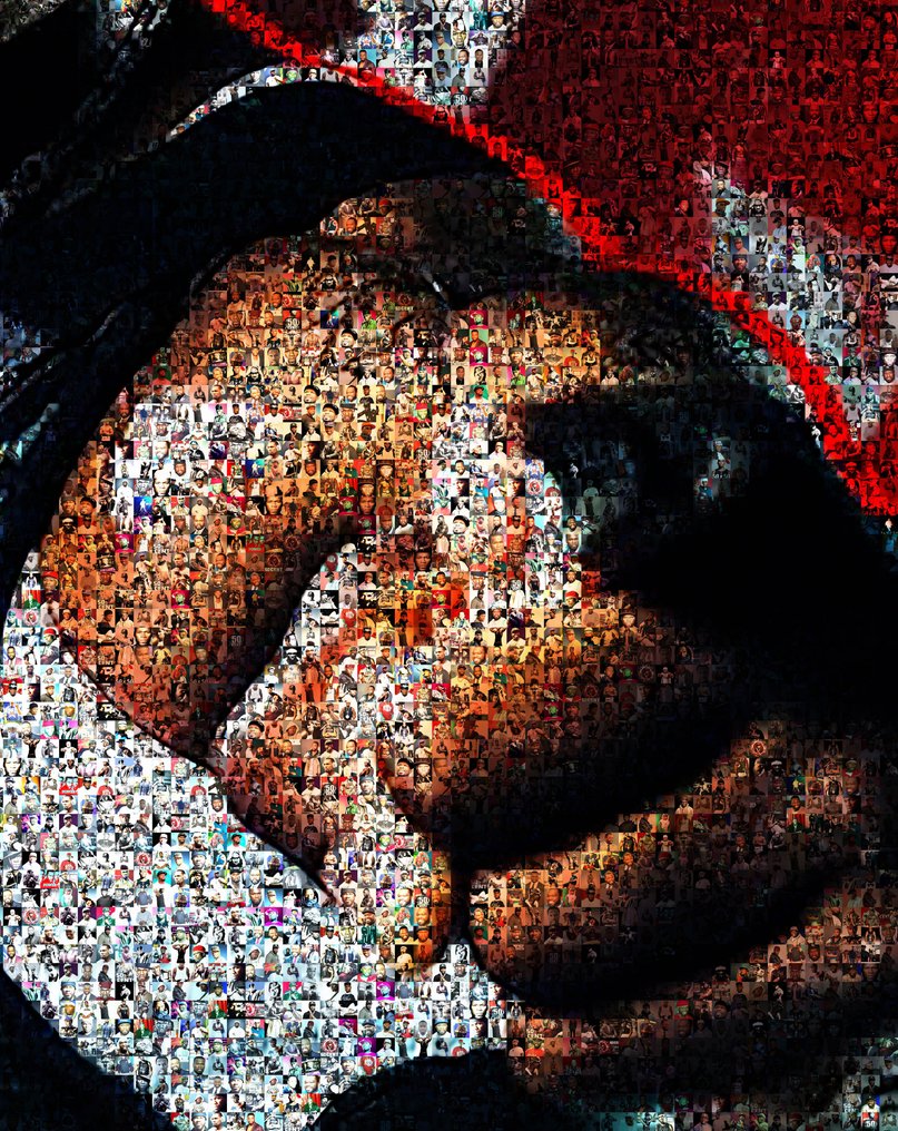 David Law - Crypto 50 Cent - Format XL - 60x60 #3.2