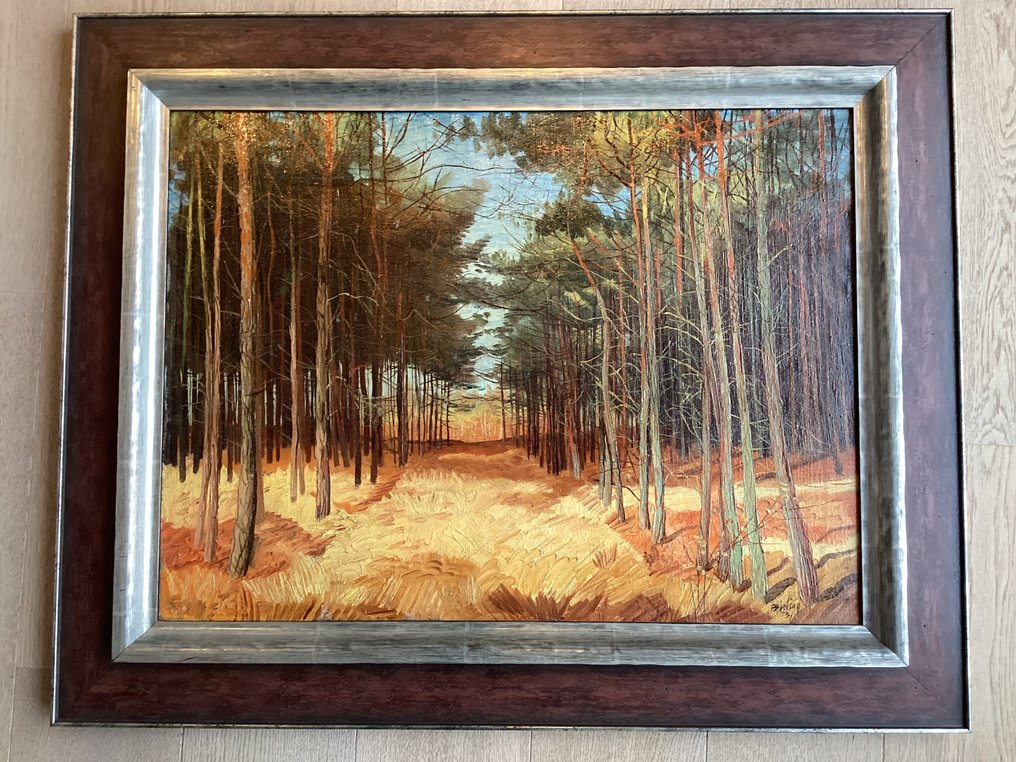 Herman Bieling (1887-1964) - Weg bij Arnhem #1.0