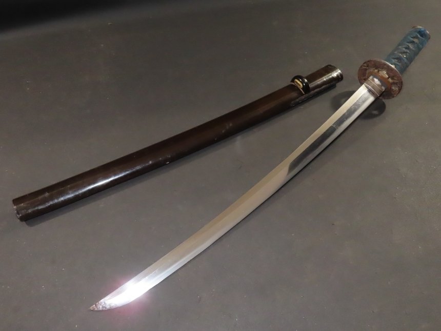 武士刀 - Tamahagane - Wakizashi w/Koshirae : Sukemune : A6-187 - 日本 - 江戶時代（1600-1868） #1.0
