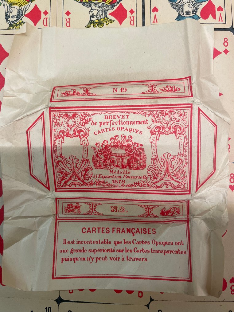 Playing cards - Cartes Opaques N.2 - Paper #2.1