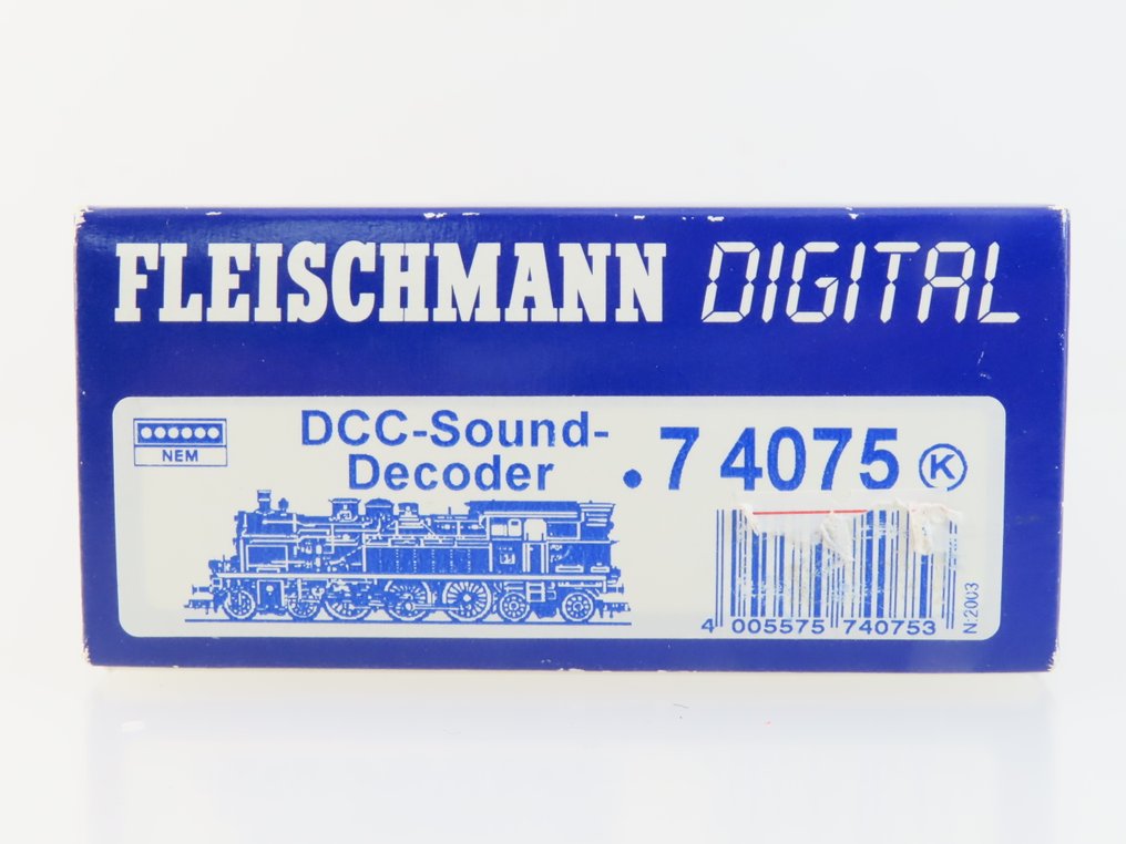 Fleischmann H0 - 7 4075K - Lokomotywa z tendrem (1) - BR 078, cyfrowy - DB #3.2