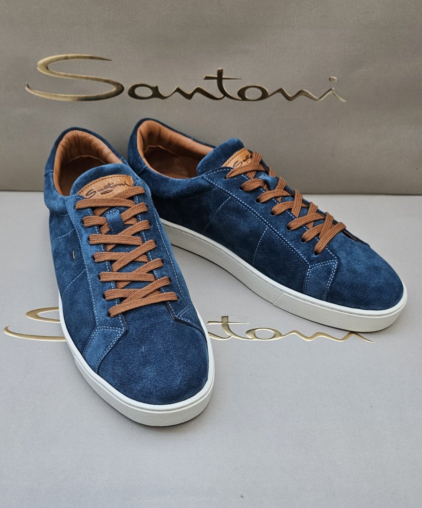 Santoni - Sneakers - Taille : EU 42.5, EU 42 - Neuf avec étiquette #3.2