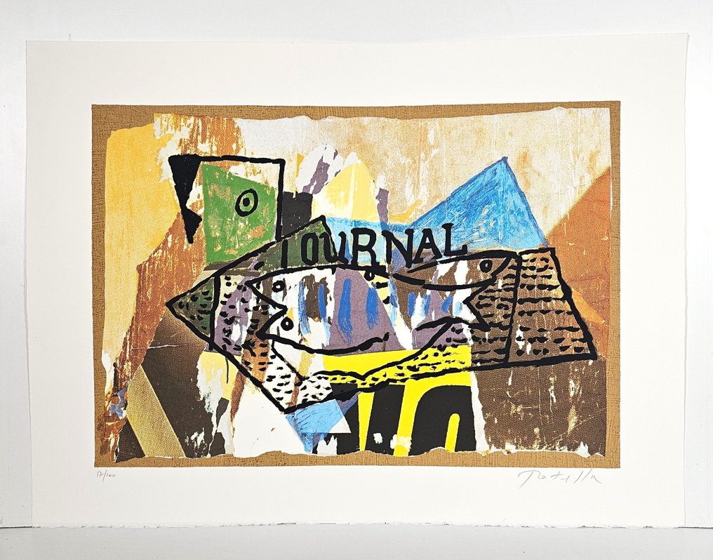 Mimmo Rotella (1918-2006) - Il Giornale di Picasso #2.1
