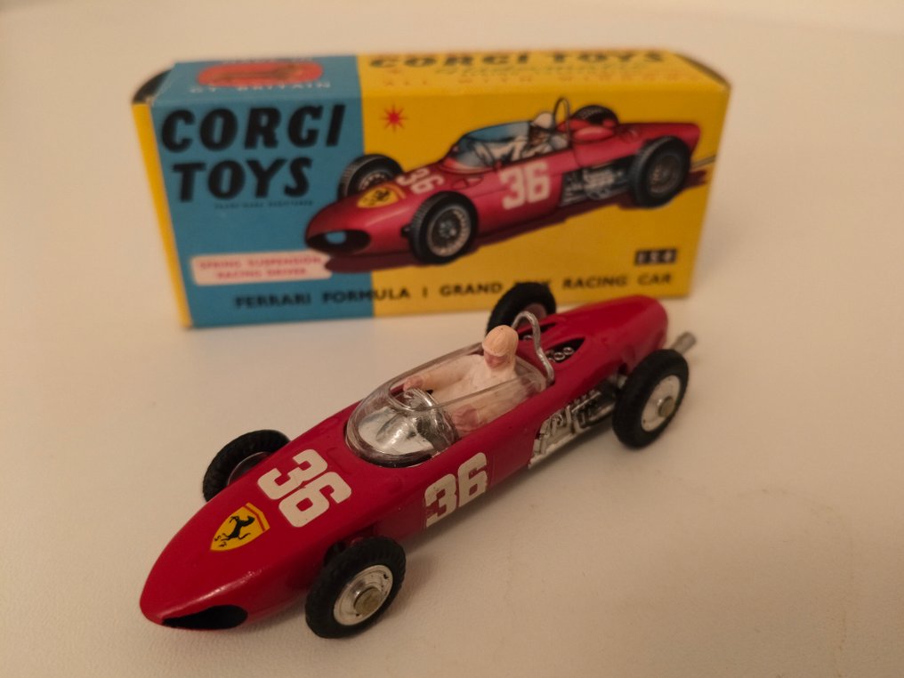 Corgi 1:43 - Modellauto - Corgi Toys 154 Ferrari Formule 1 Grand Prix raceauto #2.1