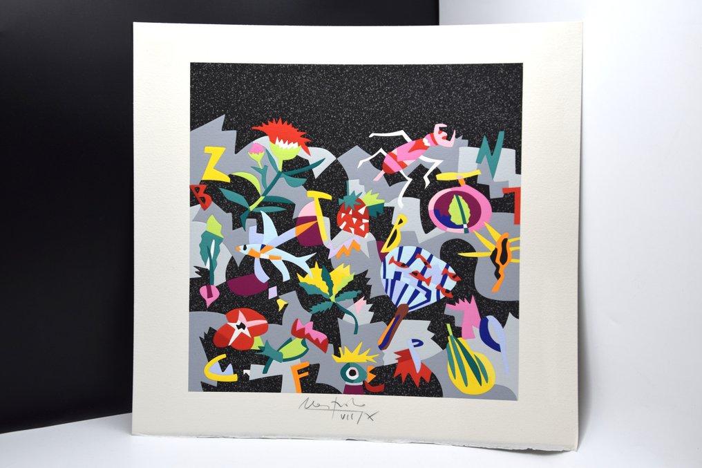 Ugo Nespolo (1941) - Eternamente Vivo #1.0