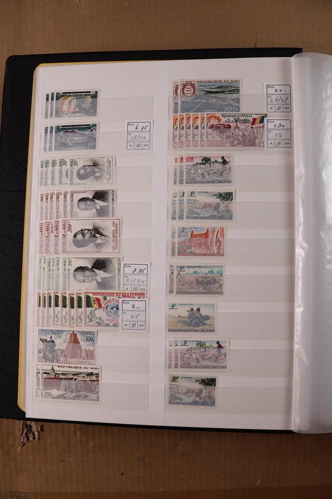 Mali 1959/1984 - Lager i Leuchtturm lagerbog #1.0