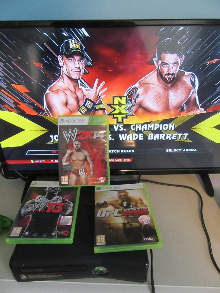 Microsoft - Xbox 360 - Model 1439 - 视频游戏机+游戏 - 无原装盒 #1.0