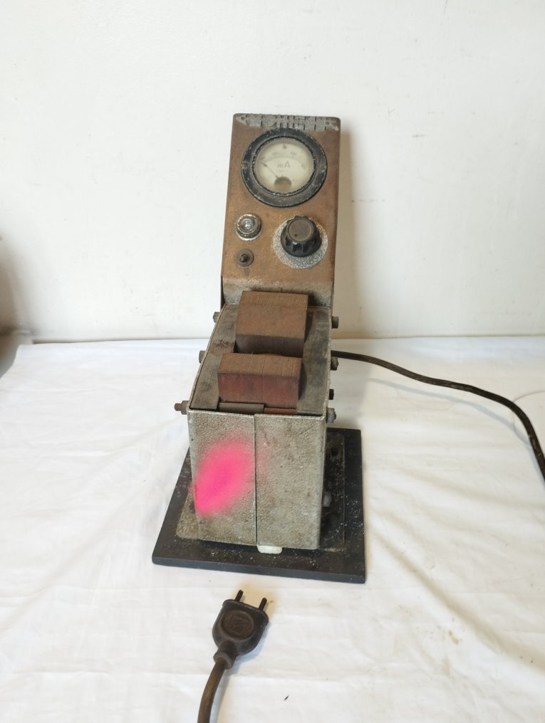 industriel ancien WOHEM galvanomètre Sigogne & Cie scientifique - Mittauslaitteet - Metalli, Alumiini - 1940-1950 #1.0
