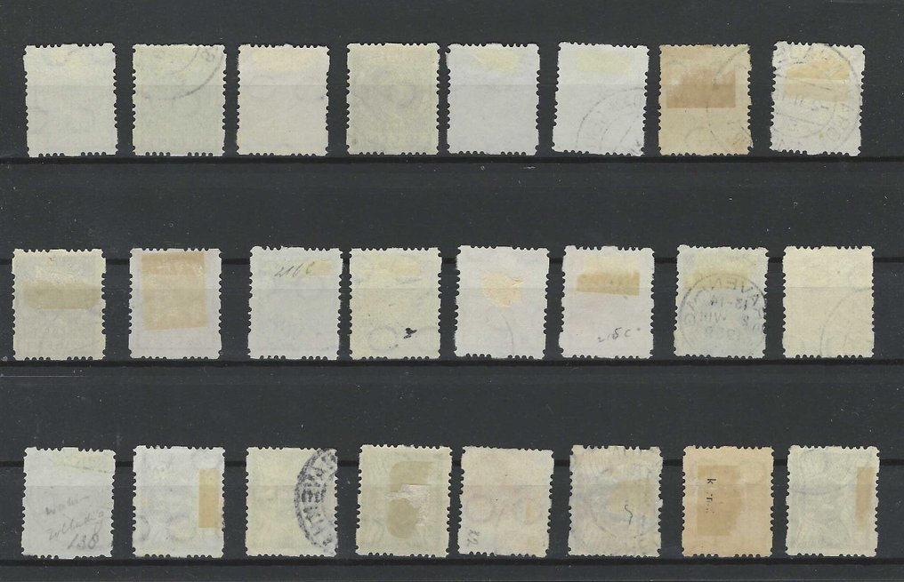 荷兰 1928 - Vierzijdige Roltanding - NVPH R33/56 #3.2