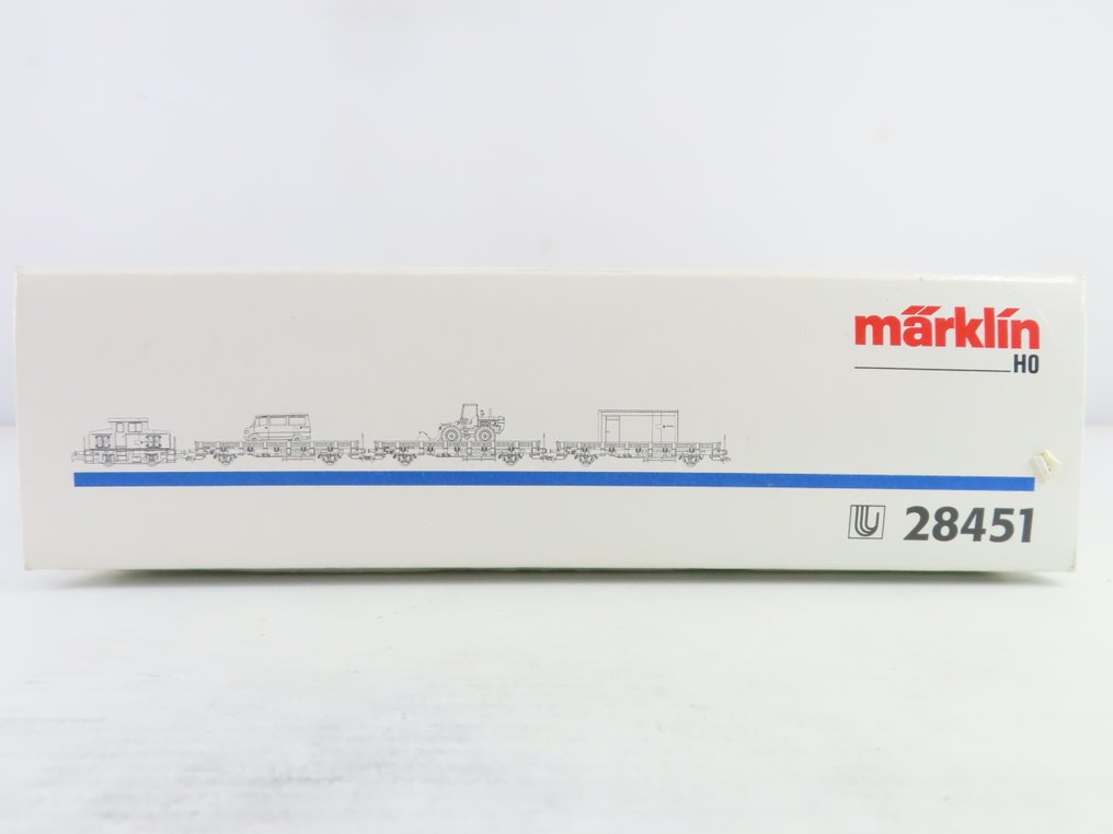 Märklin H0轨 - 28451 - 火车组 (1) - 4件套“Strukton”，包括柴油机车和3节车厢，数字信号控制 - Strukton #3.2