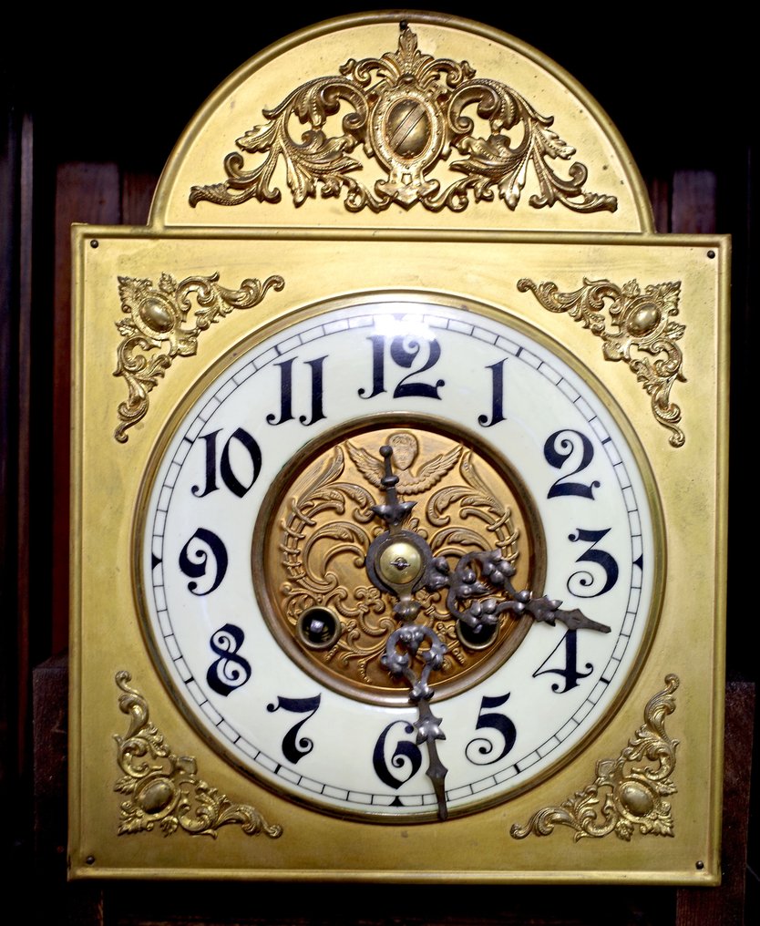 Vægur - Gustav Becker -   Træ, Messing - 1900-1910 #4.3