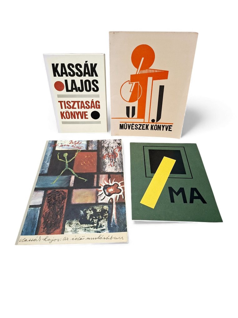 Lajos Kassák - Four Avant-Garde Facsimiles - 1977 #1.0