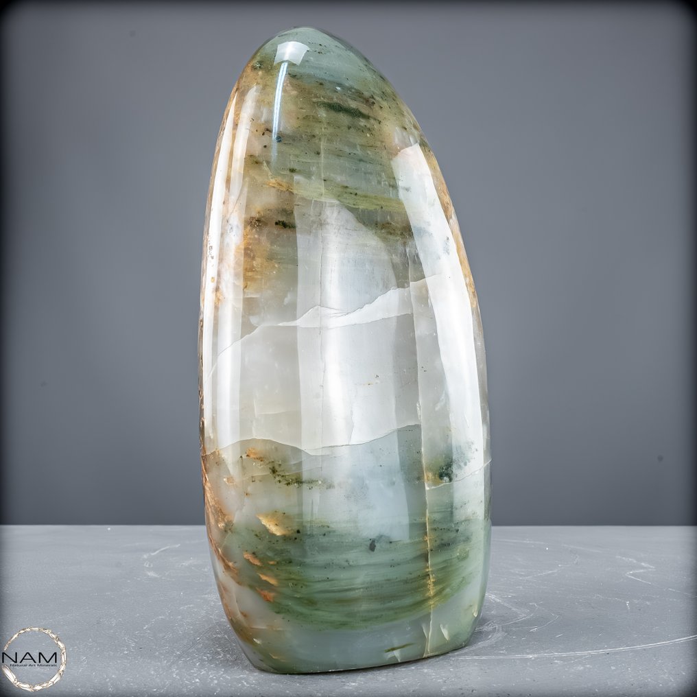 天然绿色花园石英晶体 自由形式- 2887.31 g #4.3