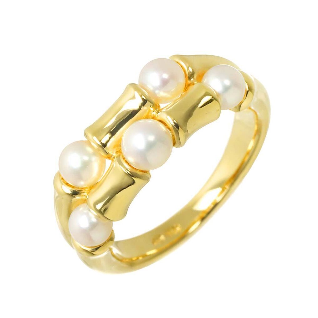 Mikimoto - Bague - 18 carats Or jaune #1.0