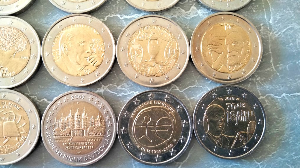 欧洲. 2 Euro 2015/2025 (20 pièces)  (没有保留价) #4.3