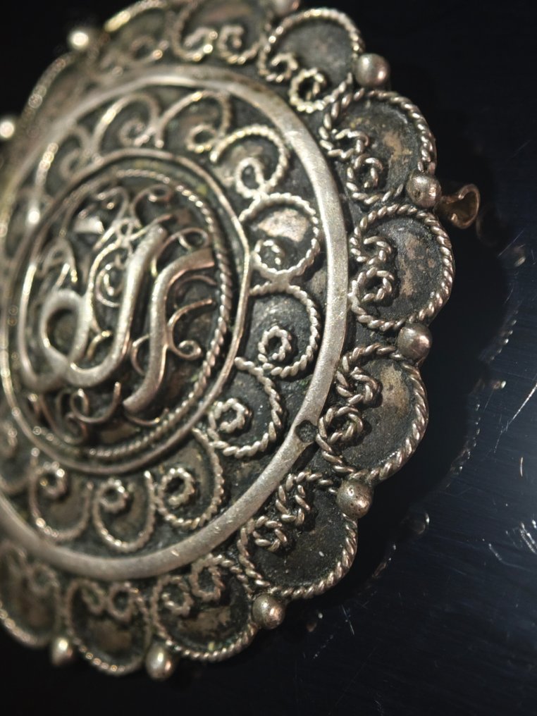 Argento - Spilletta di gioielli - Spilla Ag/Africa del Nord #3.2