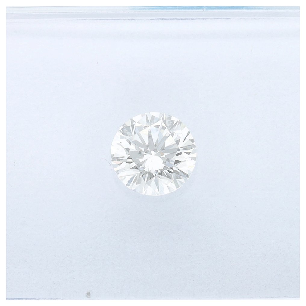 没有保留价 - 1 pcs 钻石 (天然) - 0.37 ct - 圆形 - E - VS1 轻微内含一级 - 国际宝石研究院(IGI) #1.0