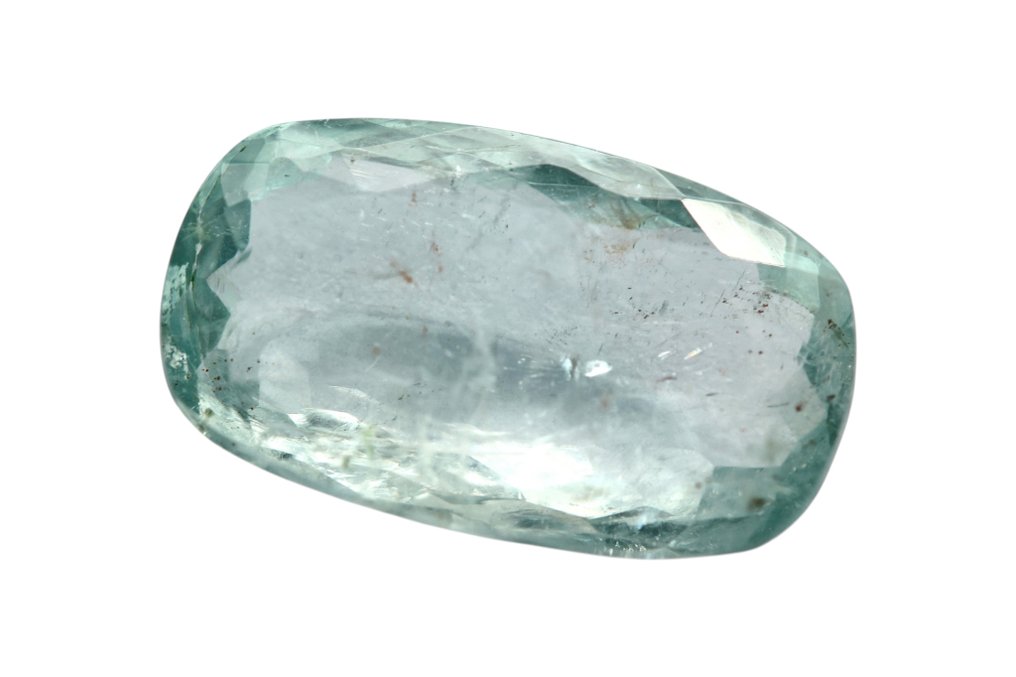 沒有保留價 藍色, 綠色 海藍寶石  - 7.33 ct - Instituto Gemólogico Español (IGE) #1.0