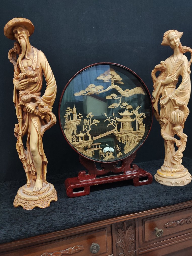 Collezione a tema - Collezione emblematiche sculture e schermo decorativo #1.0
