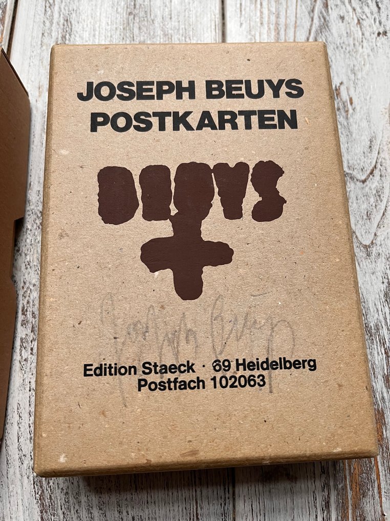 德国 - 约瑟夫·贝伊斯，Fluxus，概念艺术，签名 - 明信片相册 (15) - 1970-1980 #1.0