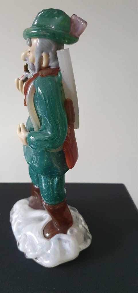 小雕像 - Glass Hunter Figur - 玻璃 #3.2