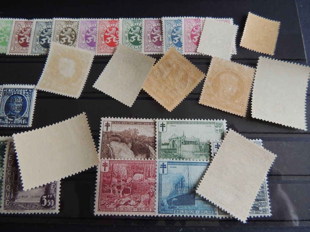 Βέλγιο 1929 - Ολόκληρο έτος Cob # 273/98 καινούργιο ** #1.0