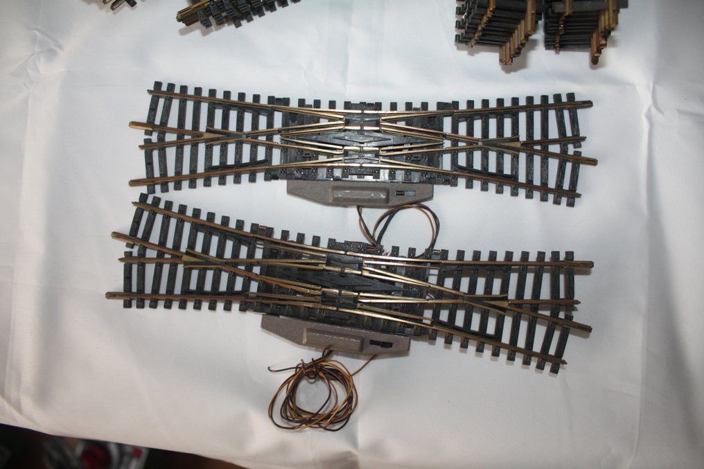 Fleischmann H0 - 21x6001, 8x6020, 2x6422, 8x6025, 5x6030, 4x6032, 2x6026, 2x6065 - Model train tracks (52) #2.1