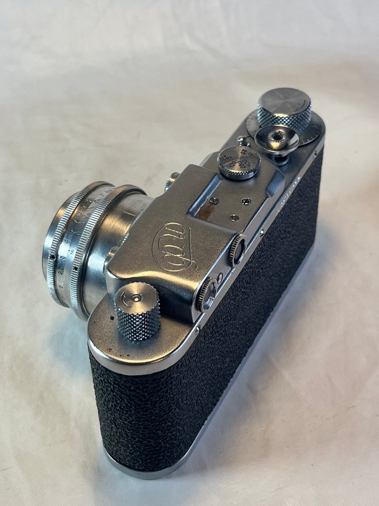 FED Model 1 g (1953-1955) + KMZ 3,5/50mm | Viewfinder camera #4.3