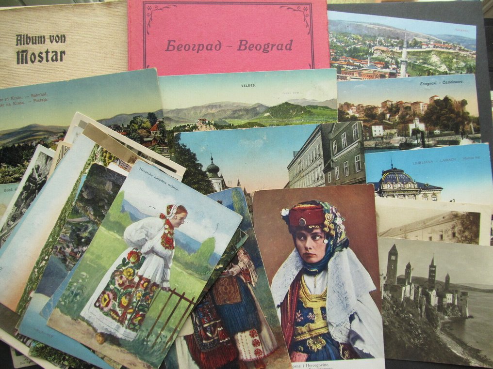 克罗地亚 - 城市和景观, 欧洲, 杂类 - 克罗地亚、波斯尼亚、斯洛文尼亚、南斯拉夫、黑山、塞尔维亚的明信片 - 明信片 (50) - 1900-1940 #1.0