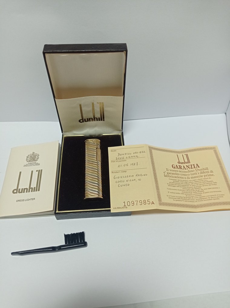 Dunhill - Dress lighter - 打火机 - .750 (18k)黄金 #1.0