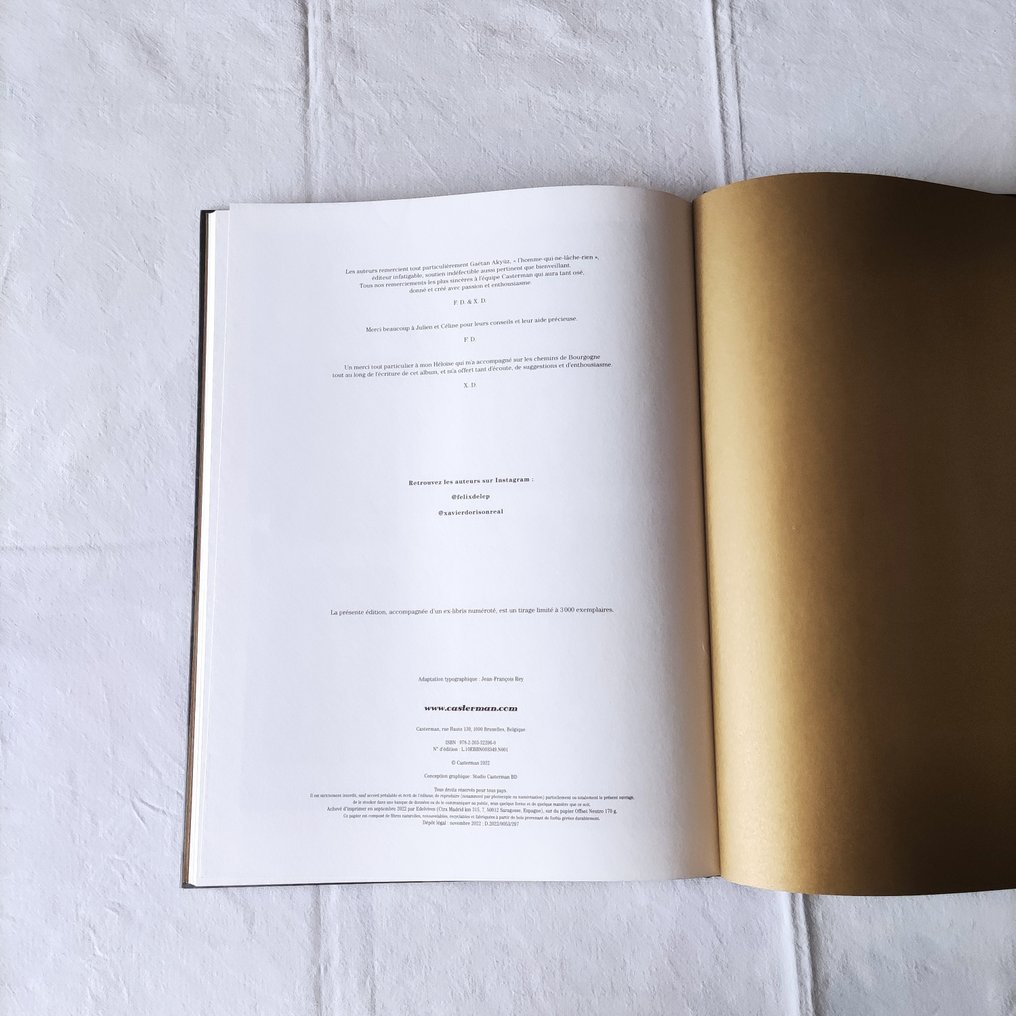 Le Château des animaux T3 + tiré à part - C - 1 Album - Begrænset udgave - 2022 #2.1