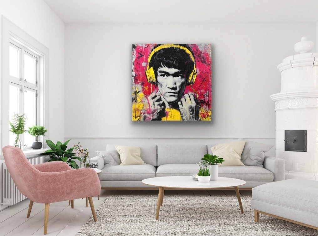 Eric Brumette - DJ BRUCE LEE SAVED MY LIFE AND AGAIN - Toile L #4.3