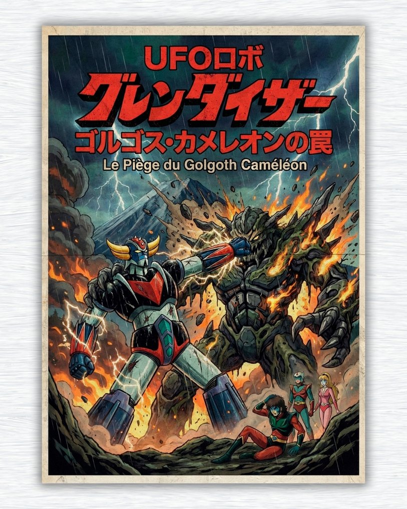 SKE - GOLDORAK - LE PIÈGE DU GOLGOTH CAMÉLÉON 01/10 #1.0