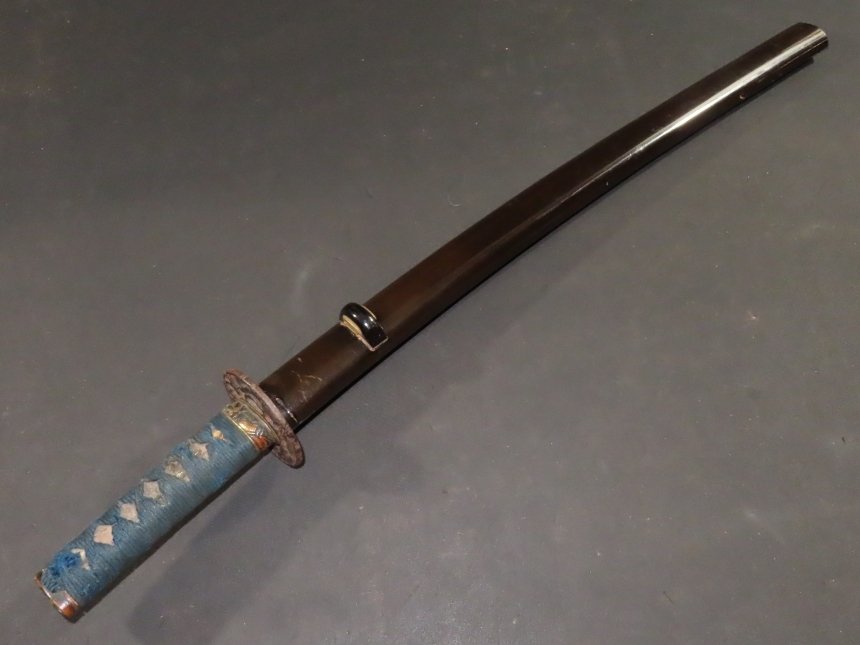 武士刀 - Tamahagane - Wakizashi w/Koshirae : Sukemune : A6-187 - 日本 - 江戶時代（1600-1868） #2.1
