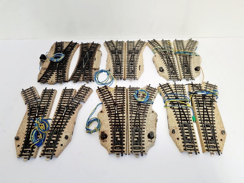 Märklin H0 - 模型火車軌道 (12) - M-rails wissels #1.0