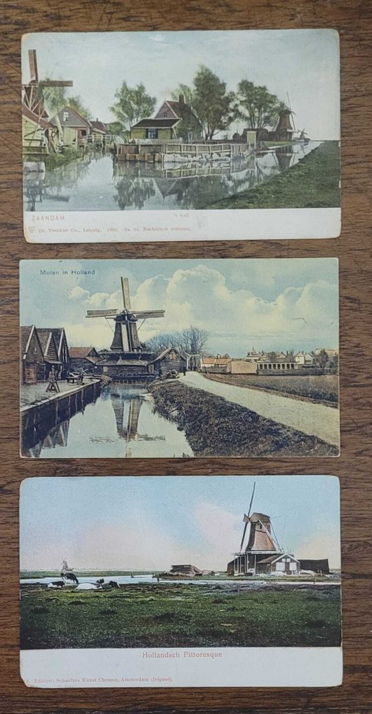 Ολλανδία - Ανεμόμυλος - Καρτ-ποστάλ (130) - 1915-1980 #1.0