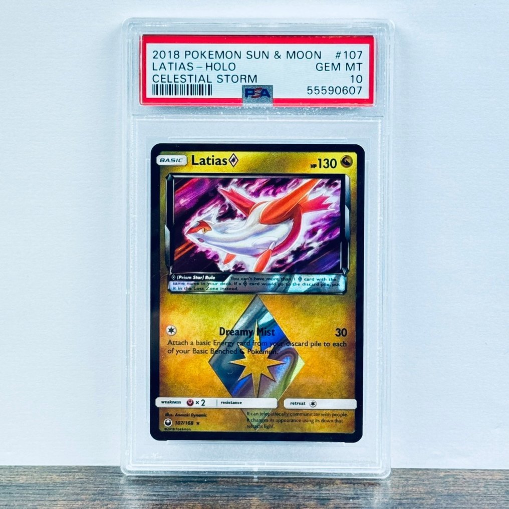 Pokémon Graded card - Latias Prism Holo 107 - Pokémon - PSA 10 #1.0